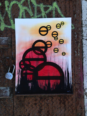 Cluster Wall - Street Art - Urban Art - Prints - Graffiti